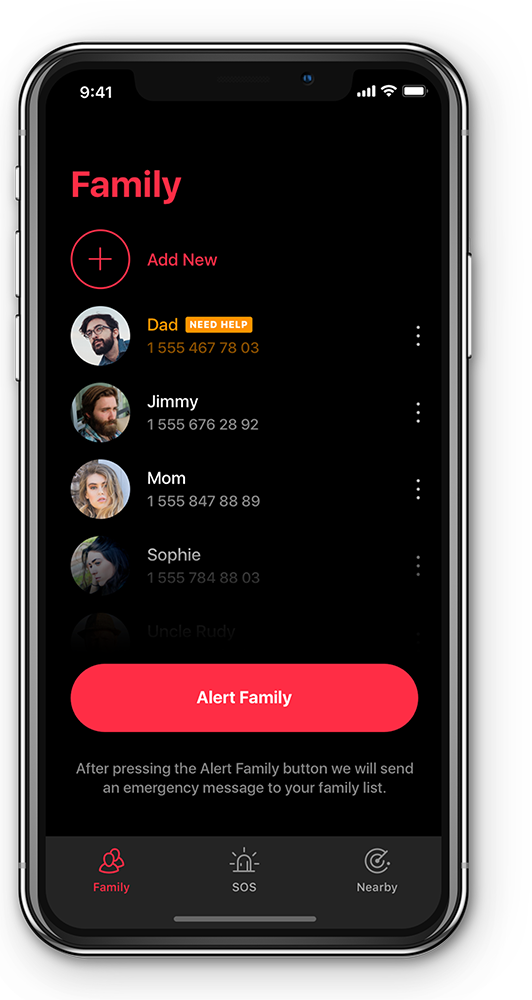 Mayday Family Safety Check